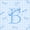 Blue B, variant on Erosebridal Letter M Monogrammed Twin Sheet Sets For Kids,Classic Geometric Buffalo Plaid Bedding 3pcs