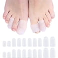 thumbnail image 1 of 20 Soft Silicone Toe Caps for Protection & Comfort, 1 of 5