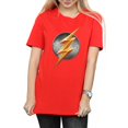 thumbnail image 3 of Flash Womens Logo Cotton Boyfriend T-Shirt, 3 of 5