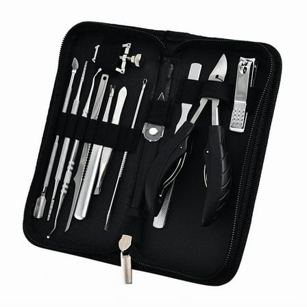 Premium Nail Clipper Set with Ergonomic Design, Stainless Steel Material