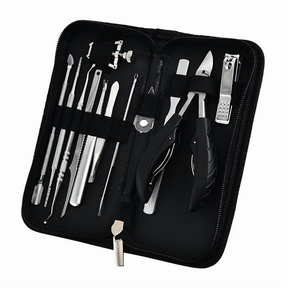 Premium Nail Clipper Set with Ergonomic Design, Stainless Steel Material