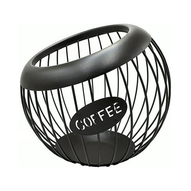 Dellx Panier de rangement pour capsules de café Support de panier à café pour dosettes de café Organisateur Porte-dosettes de café Accessoires (Noir Dellx Panier de rangement pour capsules de café Support de panier à café pour dosettes de café Organisateur Porte-dosettes de café Accessoires (Noir