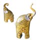 thumbnail image 1 of 2 Piezas Adornos Decorativos de de Material Resina, Decoración para hogar Oro, 1 of 9