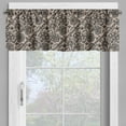 thumbnail image 4 of Ambesonne Gothic Valance & Curtain, Flowers Butterflies Lace, 55"x30", Tan Black, 4 of 6