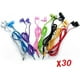 thumbnail image 1 of JustJamz 30 Pack 3.5mm Auriculares estéreo en la oreja - Auriculares (colores variados), 1 of 3