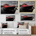 thumbnail image 4 of Designart "Port Harbor Forms II" Nautical & Beach Floater Framed Wall Decor, 4 of 7