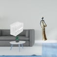 thumbnail image 2 of Dispensador De Pañuelos De Acrílico Moderno Y Caja De Almacenamiento Decorativa Con Escultura De Mujer Tribal Africana Para Baño, Dormitorio, Escritorio O Armario. Ideal Como Regalo De, 2 of 8
