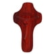 thumbnail image 1 of Colgante de crucifijo con patrón INRI, diseño en relieve, nogal, personalizado, significativo, hecho a mano, decorativo, collar Natural para hombres, 1 of 12
