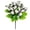 White, variant on Artificial Butterfly Flower Bouquet Colorful Faux Stems for Garden Patio Home Wedding Vase Decor Photo Prop,Artificial 5-Branch Butterfly Flower Bouquet,Outdoor Decor for Garden, Wedding(Orange,)