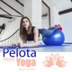 thumbnail image 2 of Pelota de Yoga, Pilates IDEA NUOVA  Azul 65 cm, 2 of 7