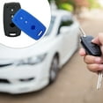 thumbnail image 3 of Dalazy Silicone Car Key Cover Remote Case Holder Button Scratchproof Protector Decoration for Accessory Replacement for SX42 Dark Blue, 3 of 6