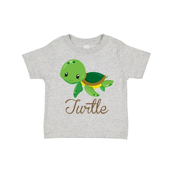 Inktastic Little Turtle Boys or Girls Toddler T-Shirt