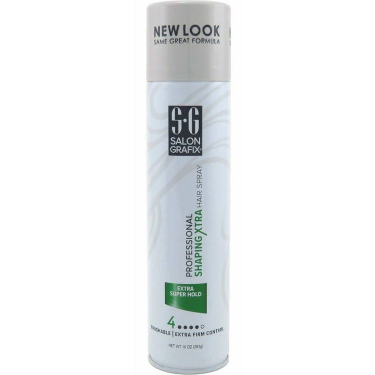 Salon Grafix? Professional Extra Super Hold Shaping Hair Spray 10 oz.  Aerosol Can 