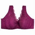thumbnail image 1 of Brasier Curvation para Dama, Máximo Soporte Morado Talla 40B, 1 of 5