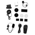 thumbnail image 1 of BT4.1 1000m 4 jinetes Full Duplex Intercomunicador de motocicleta Cancelación de ruido Auriculares para casco, 1 of 11