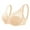 Beige, variant on Qetyuw Women's Lace Bras Plus Size Embroidered Sheer Unpadded Underwires Unlined Demi Bras with Wire See Through Bras