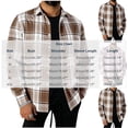 thumbnail image 3 of Gamivast Men's Plaid Flannel Shirts Long Sleeve Button Down Casual Collared Tops Classic Fit Checkered Dress Shirts for Fall Winter Daily Workwear Essential Pink XL, 3 of 6