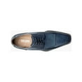thumbnail image 4 of Stacy Adams Plaza Modified Cap Toe Oxford Shoes Leather Blue Multi 25608-460, 4 of 7