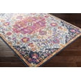 thumbnail image 5 of Livabliss Area Rugs for Living Room, 5x7 Floransa Traditional Gray Rug, Bedroom Dining Room Home Decor Stain Resistant Carpet (5'3" x 7'1"), 5 of 8