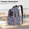 thumbnail image 7 of DISNIMO Cat Planet Print Large Capacity School Backpack, Lightweight with Multi Compartments & Side Pockets, Durable Daypack for Elementary & Middle School Students, 7 of 7