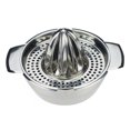 thumbnail image 1 of Kitchen Manual Stainless Steel Fruit Squeezer Hand Juicer Lid Rotation Press Reamer with a Bowl & Strainer, 1 of 6