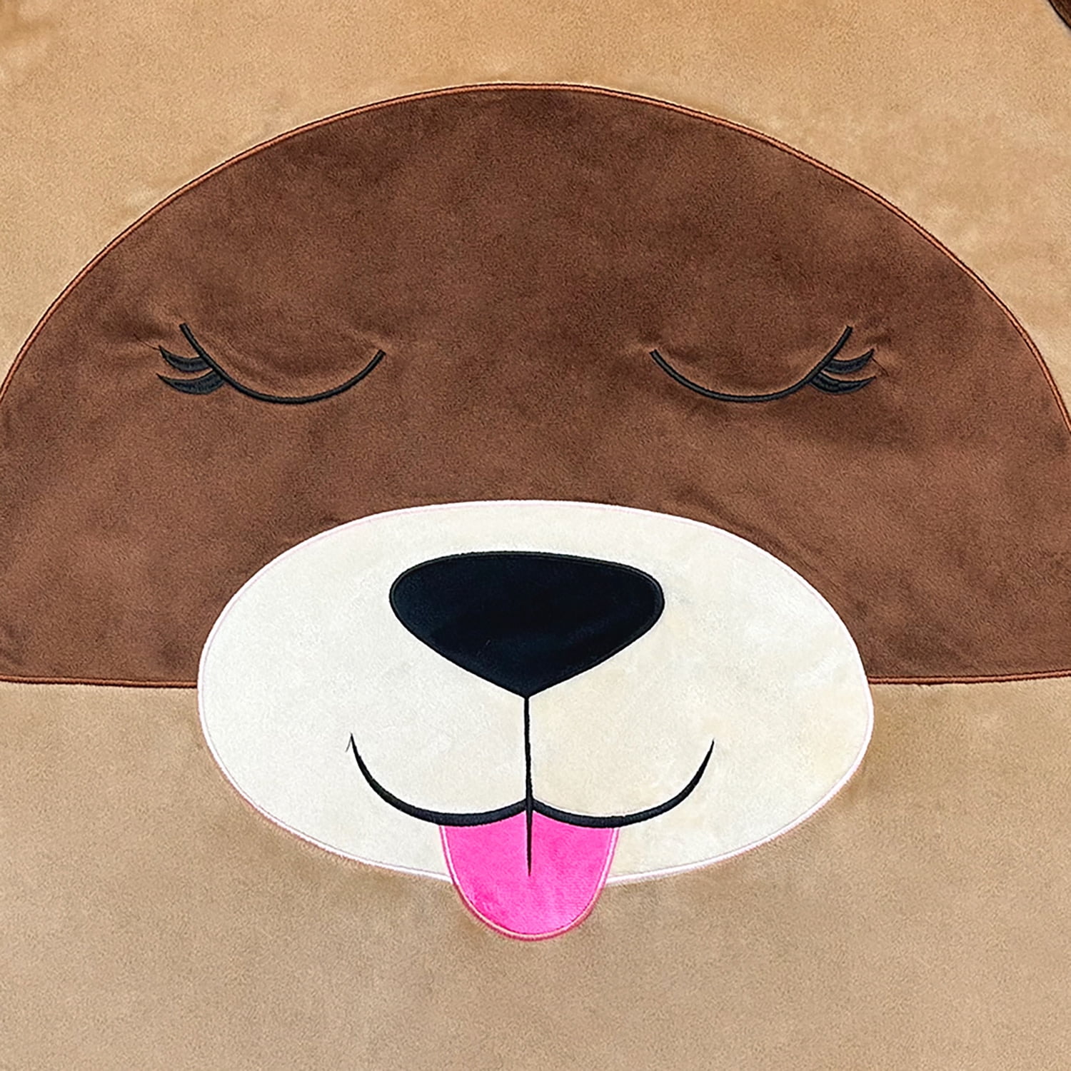 Pet Bed In A Box Slipcover: Able The Tan Dog - Large - 36x23" Character Bed Case, Stuff & Fill With Your Scent-Pillows-Clothes, Happy Nappers
