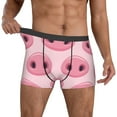 thumbnail image 2 of Kdxio Men's Boxer Briefs with Pig Nose Print - Comfortable and Breathable Underwear for Everyday Wear, 2 of 7