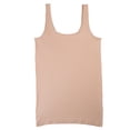 thumbnail image 3 of Ellen Tracy Women's Seamless Smooth Wide Strap Reversible Scoop/V-Neck Camisole (Ivory Tan, L), 3 of 4
