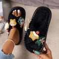thumbnail image 6 of IROINNID Mothers Day Gifts for Mom, Summer Slippers for Women Comfy Outfits Thick Heel Half Slip for Women, 6 of 9