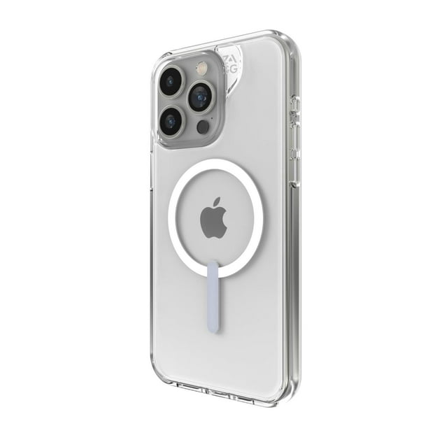 ZAGG Crystal Palace Snap - Funda Transparente para iPhone 15 Pro MAX, protección contra caídas (4 m)