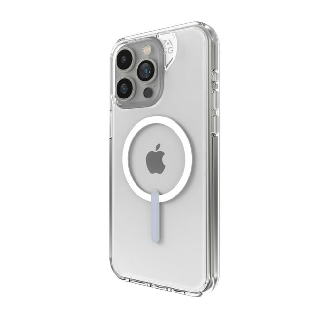 ZAGG Crystal Palace Snap - Funda Transparente para iPhone 15 Pro MAX, protección contra caídas (4 m)