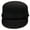 Black, variant on Woolen Fedora Hat for Adult Fashion Solid Color Peaked Hat Women Men Riding Hat