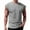 Grey, variant on kamemir Mens Short Sleeve Shirt Adult Men's Short Sleeve V-Neck T-Shirt(Khaki,M)