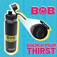 thumbnail image 3 of BOB THE COOLER CO - 26oz "The Big Swig" Double Wall Vacuum Insulated Water Bottle with Spout Lid, Made of Stainless Steel, Leak Proof, Great for Sports, Travel, & More, 3 of 9