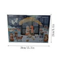 KaKa Reduced Price! Birth of Jesus Nativity Advent Calendar 2024 of