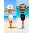 thumbnail image 2 of 2 Piezas Pareo Encubrimientos para Mujer Traje de Baño Envoltura Traje de Baño Falda Playa Bikini Cubrir Traje de Baño Gasa Sincero Electrónica, 2 of 5