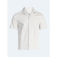 thumbnail image 5 of Free Assembly Men's Cotton Workwear Camp Shirt with Short Sleeves, Sizes S-3XL, 5 of 6
