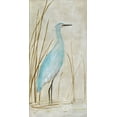 thumbnail image 2 of Swatland, Sally 9x14 Black Ornate Wood Framed with Double Matting Museum Art Print Titled - Soft Egret I, 2 of 4