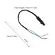 thumbnail image 4 of sweethay Interruptor de luz de freno trasero para motocicleta, juego de resorte de Cable de freno portátil de plástico para motocicleta Accesorios para motos sweethay VI000968-00, 4 of 6