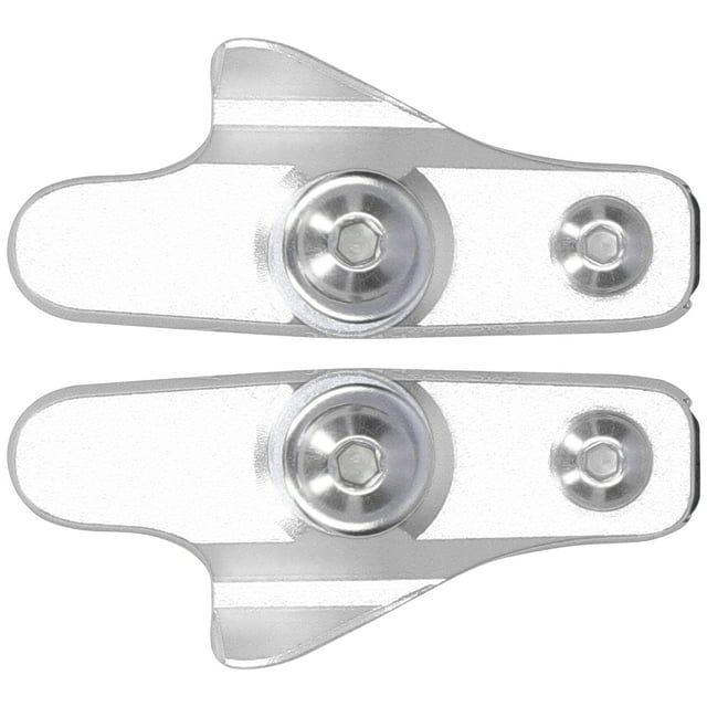 Bike C-Brake Pads, Brake Rubber Blocks Durable With Rubber And Aluminum For Riding For Most People Silver