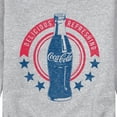 thumbnail image 3 of Coca-Cola - Stars Delicious Refreshing - Men's Crew Neck Fleece Pullover, 3 of 5