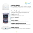 thumbnail image 2 of Purificador de Agua Onof 24L Dispensador Filtro Piedras Minerales WP-01, 2 of 2
