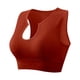 thumbnail image 3 of Brasier Mujer Ropa Interior Femenina para Fitness, Running, Yoga, Chaleco A Prueba de Golpes, Escote En U Profundo, sin Aros de Acero, Sujetador Cómodo Fruncido Mediana, 3 of 3