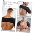 thumbnail image 4 of Weight Lifting Shoulder Support Shoulder Stability Brace Shoulder Guard Shoulder Brace Support Wrap Compression Support Sleeve Shoulder Support Brace Shoulder Supply Black Neoprene, 4 of 5