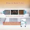 thumbnail image 2 of RTW5AK Sistema de Filtración de Agua por Ósmosis Inversa Alcalina, Sistema de Filtro de Agua RO bajo el Fregadero con Remineralización Alcalina pH+, 6 Etapas de Filtración, 50 GPD, 2 of 8