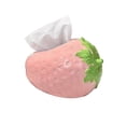 thumbnail image 2 of Dpityserensio Easter Decor Cute Strawberry-shaped Tissue Box A Storage Box For Facial Tissues In The Living Room And A Girlish-style Napkin Holders For The Dining Table Easter Gifts, 2 of 6