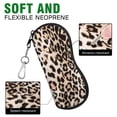 thumbnail image 2 of Funda para anteojos MoKo, paquete de 2, bolsa de neopreno suave con cierre, 2 of 9