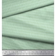 thumbnail image 3 of Soimoi Green Poly Georgette Fabric Filigree Damask Decor Fabric Printed Yard 42 Inch Wide, 3 of 3