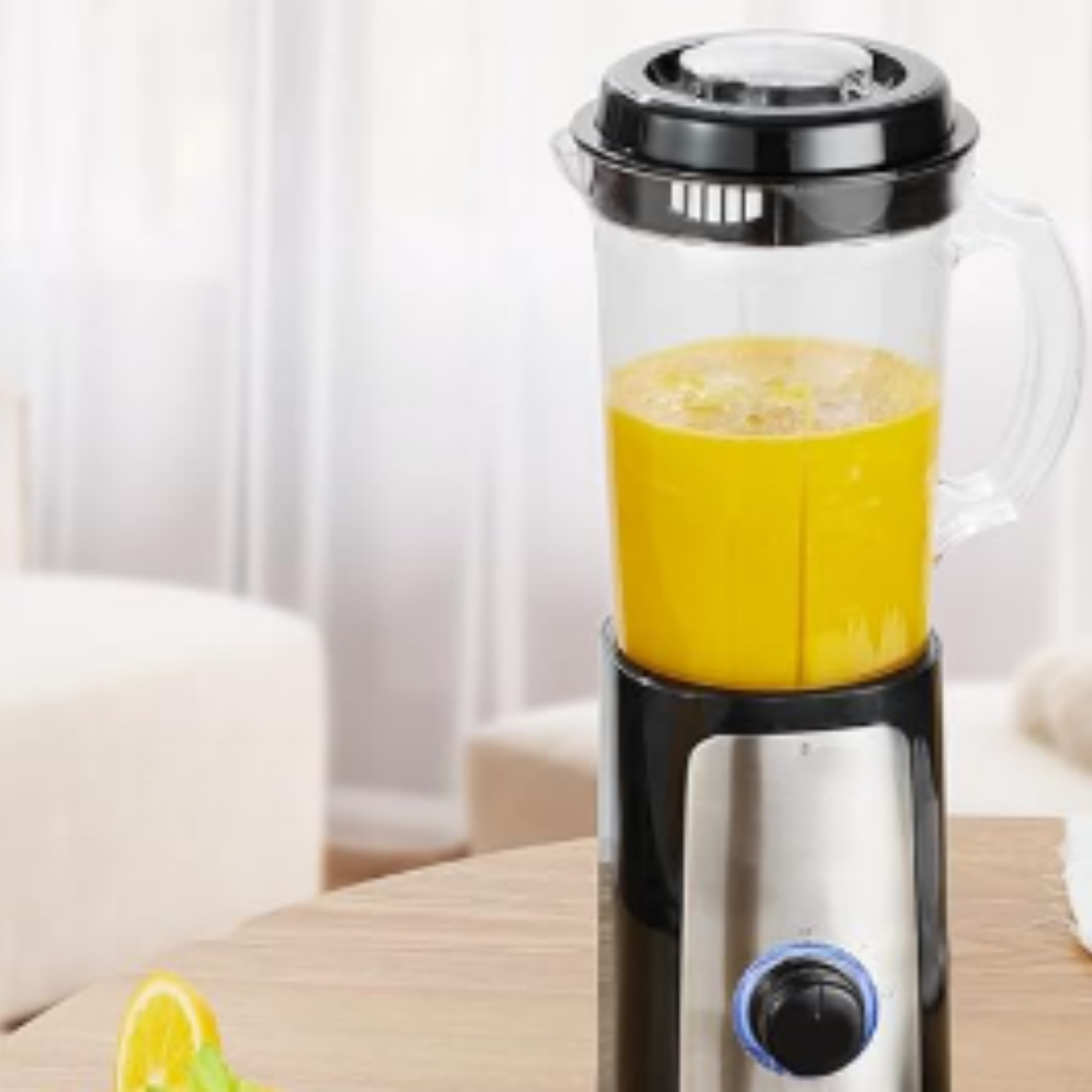 5 in 1 Blender and Food Processor Combo for Kitchen, Small Electric Food Chopper for Meat and Vegetable, 350W High Speed Blenders with 2 Speeds and Pulse for Smoothies and Shakes