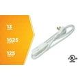 thumbnail image 4 of Coleman Cable 2237 8 x 13 Pi Rallonge d'Intérieur Blanche, 4 of 8